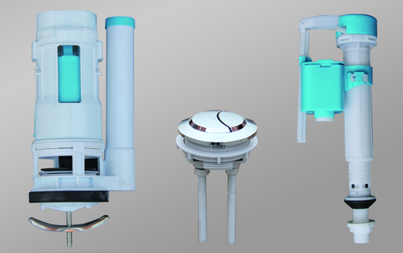 toilet cistern inlet fill valve with plastic thread HW-215