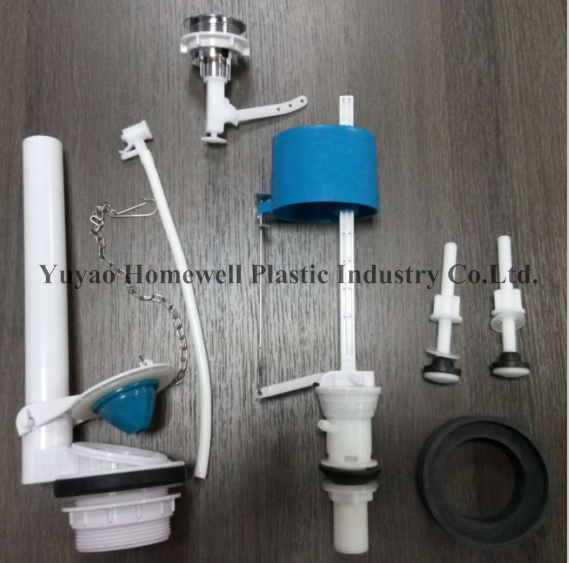 toilet cistern ABS flush fittings set